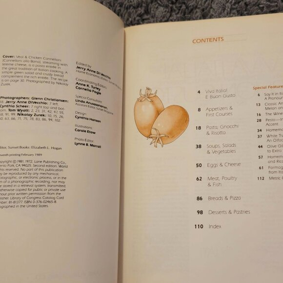 Vintage 80s Cookbook Lot Chinese Italian Work Cook Book Food Recipe Home Kitchen - Picture 4 of 13